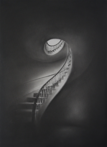 Simon Schubert, Untitled (Stairway), 2017