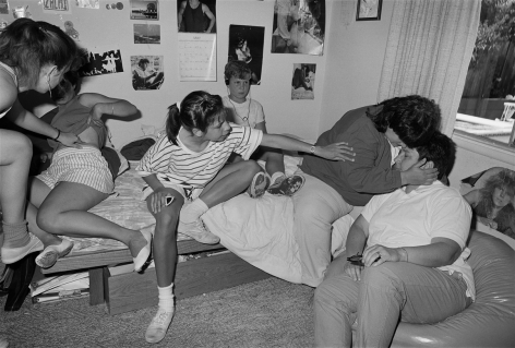 Sage Sohier, Sue &amp;amp; Shelley, with 4 of Shelley&#039;s 5 Children, San Carlos, CA, 1988