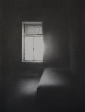 Simon Schubert, Untitled (Light on Bed), 2017