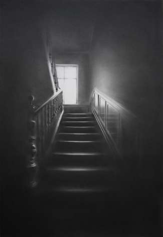 Simon Schubert, Untitled (Window and Stairs), 2017