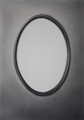 Simon Schubert, Untitled (White Mirror), 2017