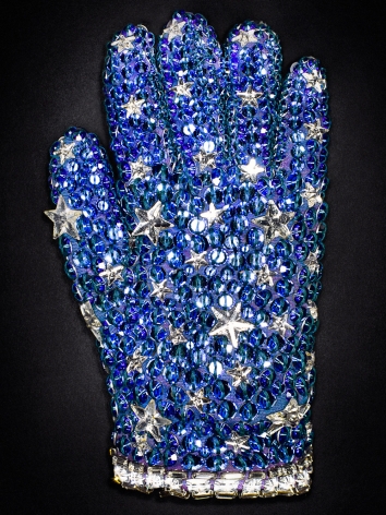 Henry Leutwyler, Blue Star Swarovski Crystal Glove, 2009
