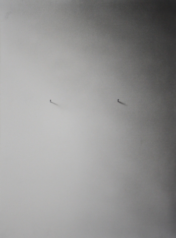Simon Schubert, Untitled (Two Nails), 2017