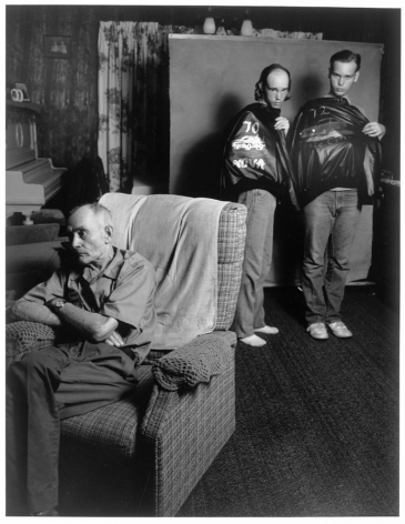 Leon Borensztein, Brothers with Painted Jackets, St. James, Minnesota, 1988